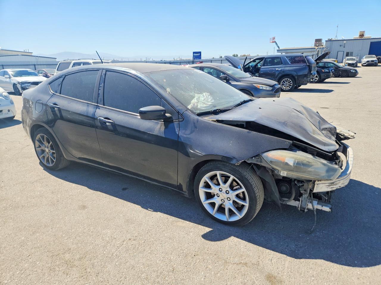 2014 Dodge Dart Sxt Charcoal vin: 1C3CDFBB9ED719402