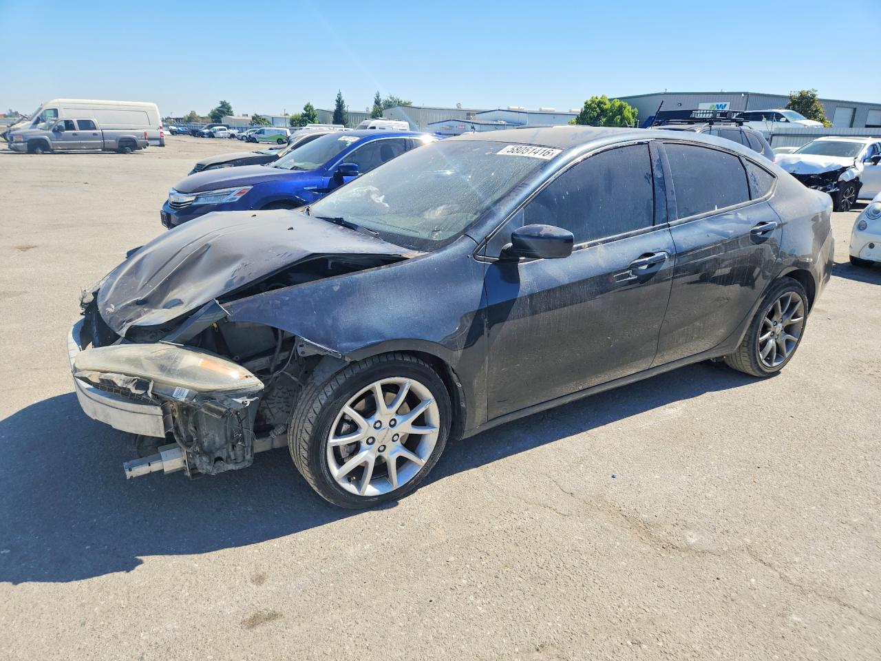 2014 Dodge Dart Sxt Charcoal vin: 1C3CDFBB9ED719402