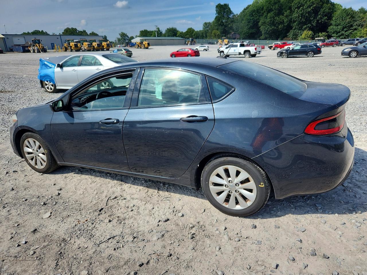 2014 Dodge Dart Sxt Gray vin: 1C3CDFBB9ED822206