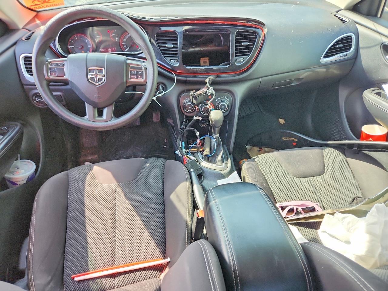 2014 Dodge Dart Sxt Gray vin: 1C3CDFBB9ED822206