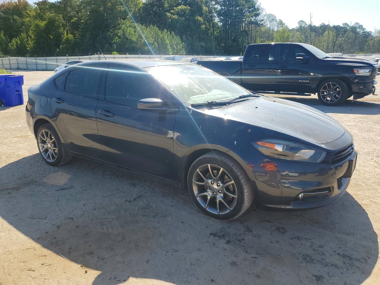 2014 Dodge Dart Sxt Gray vin: 1C3CDFBB9ED823632