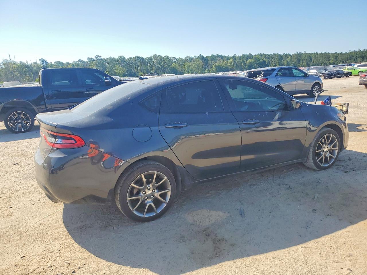 2014 Dodge Dart Sxt Gray vin: 1C3CDFBB9ED823632