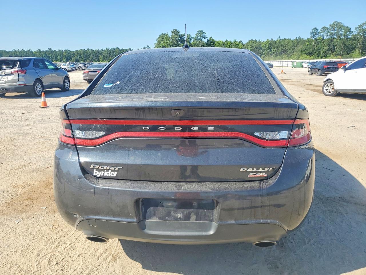 2014 Dodge Dart Sxt Gray vin: 1C3CDFBB9ED823632