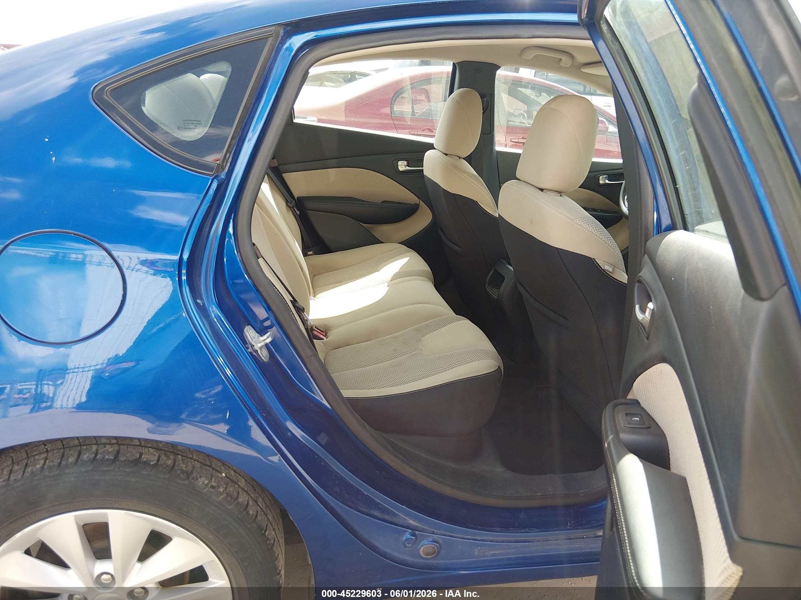 2014 Dodge Dart Sxt Blue vin: 1C3CDFBB9ED860535