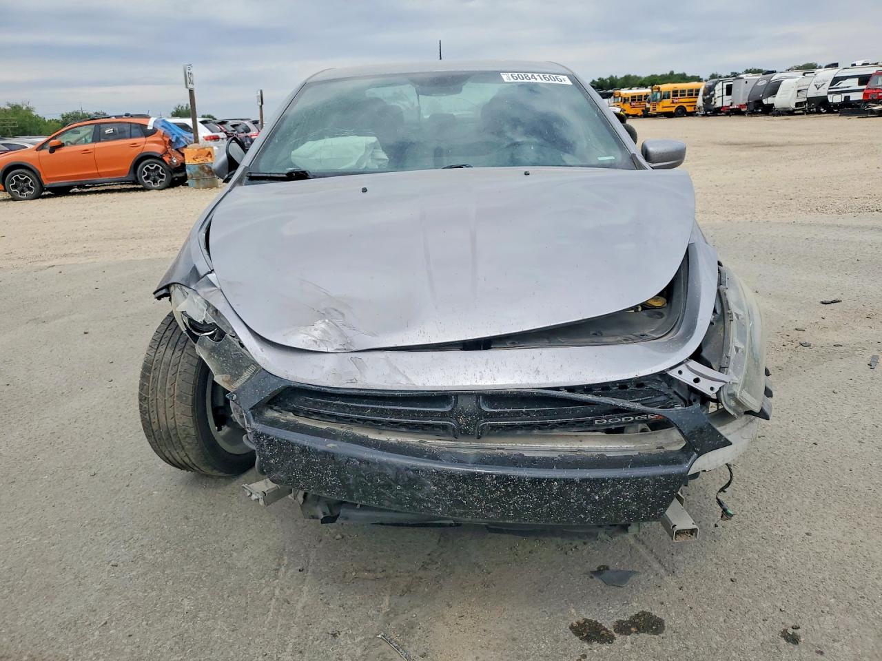 2014 Dodge Dart Sxt Silver vin: 1C3CDFBB9ED868926
