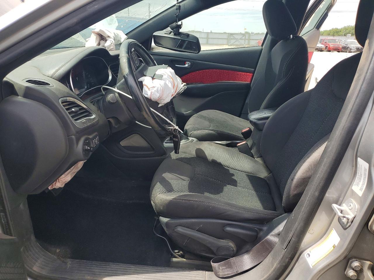 2014 Dodge Dart Sxt Silver vin: 1C3CDFBB9ED868926