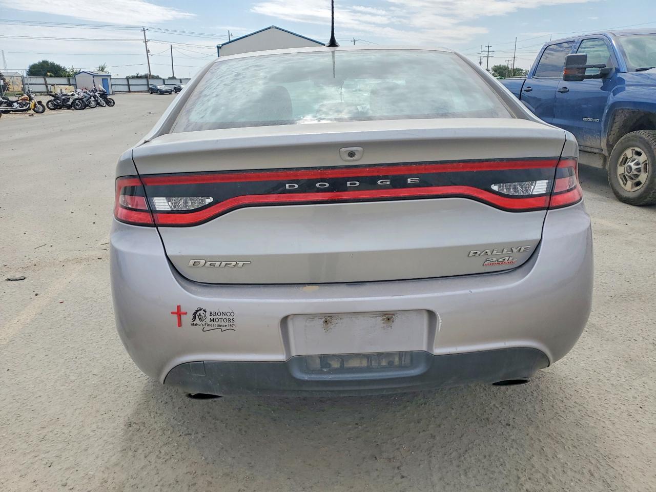 2014 Dodge Dart Sxt Silver vin: 1C3CDFBB9ED868926