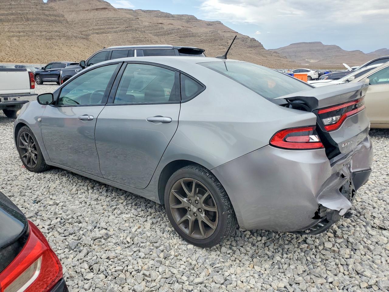 2014 Dodge Dart Sxt Silver vin: 1C3CDFBB9ED927585