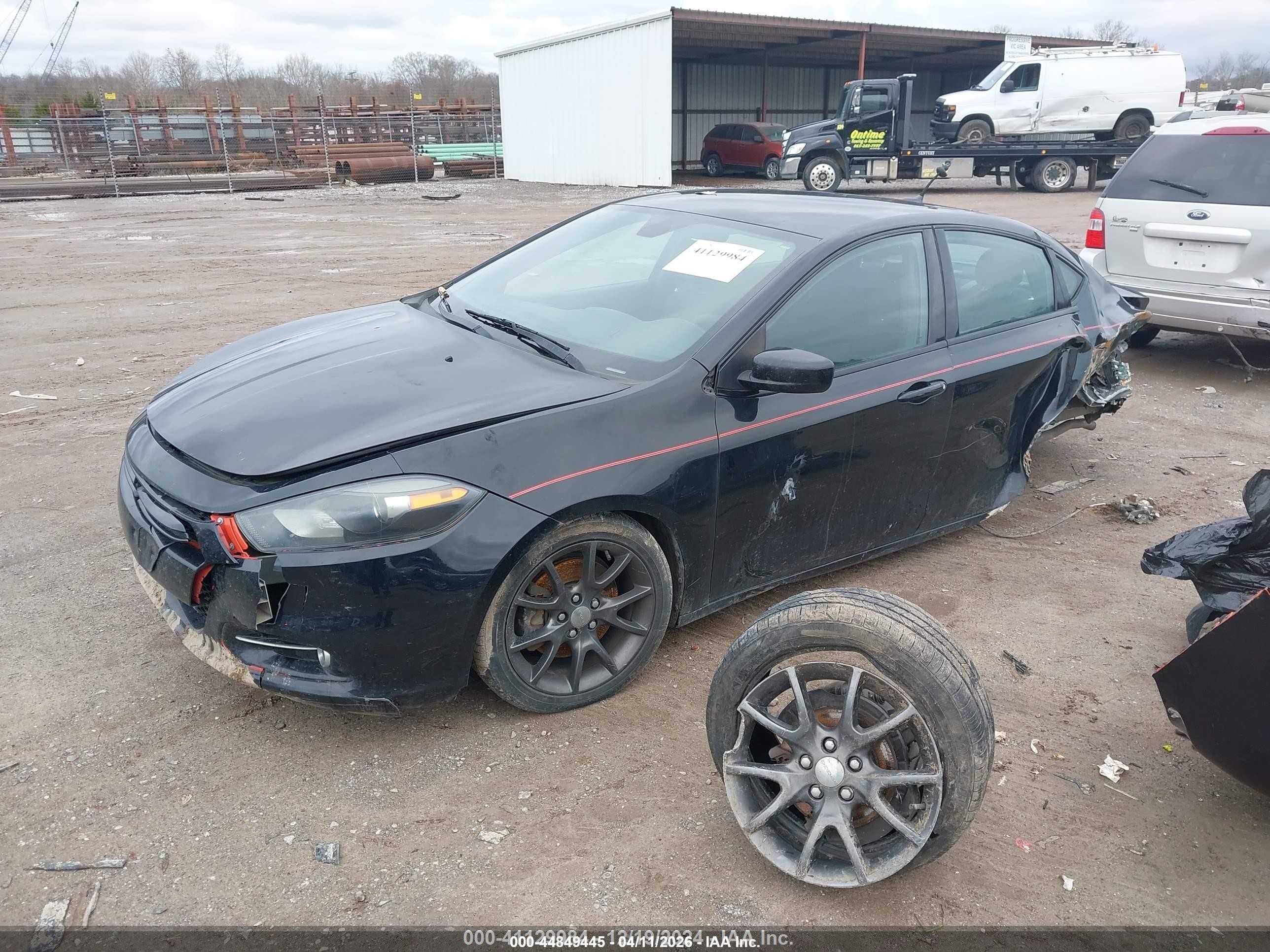 2015 Dodge Dart Sxt Black vin: 1C3CDFBB9FD181981
