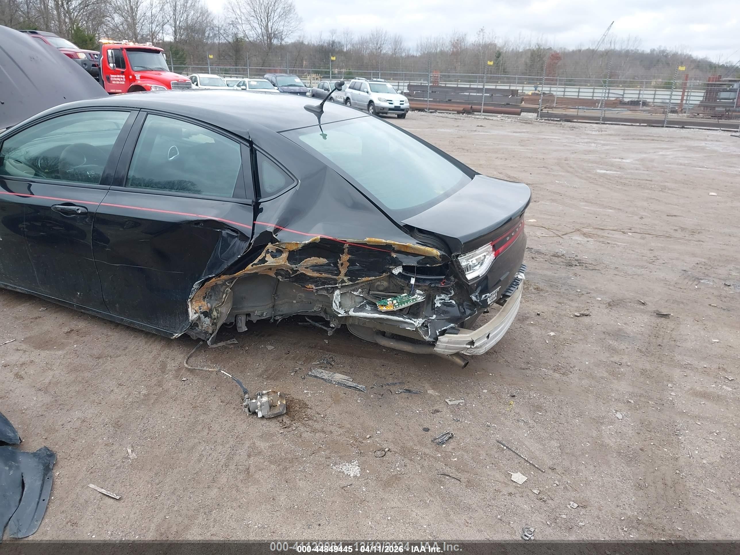 2015 Dodge Dart Sxt Black vin: 1C3CDFBB9FD181981