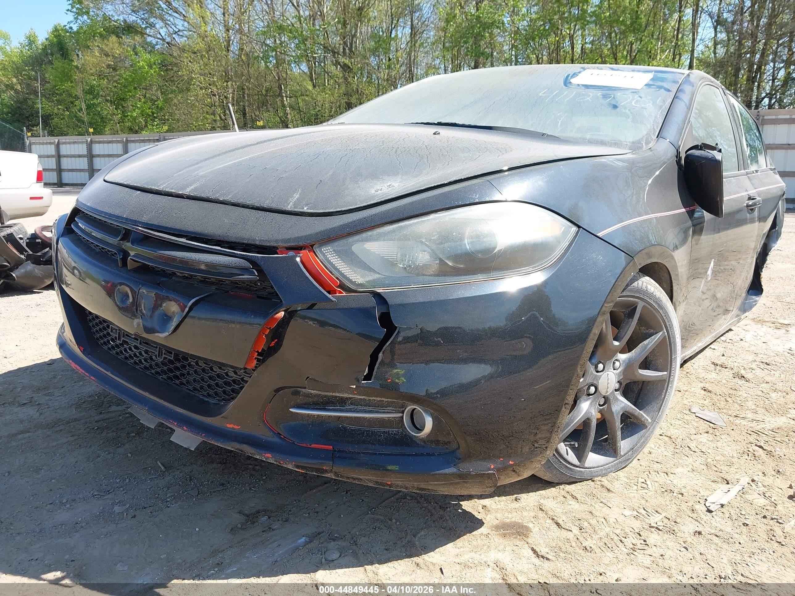 2015 Dodge Dart Sxt Black vin: 1C3CDFBB9FD181981