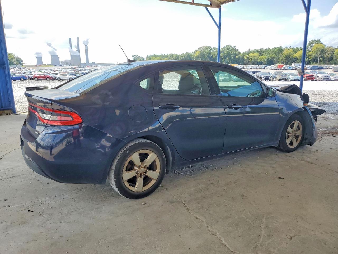 2015 Dodge Dart Sxt Blue vin: 1C3CDFBB9FD193158