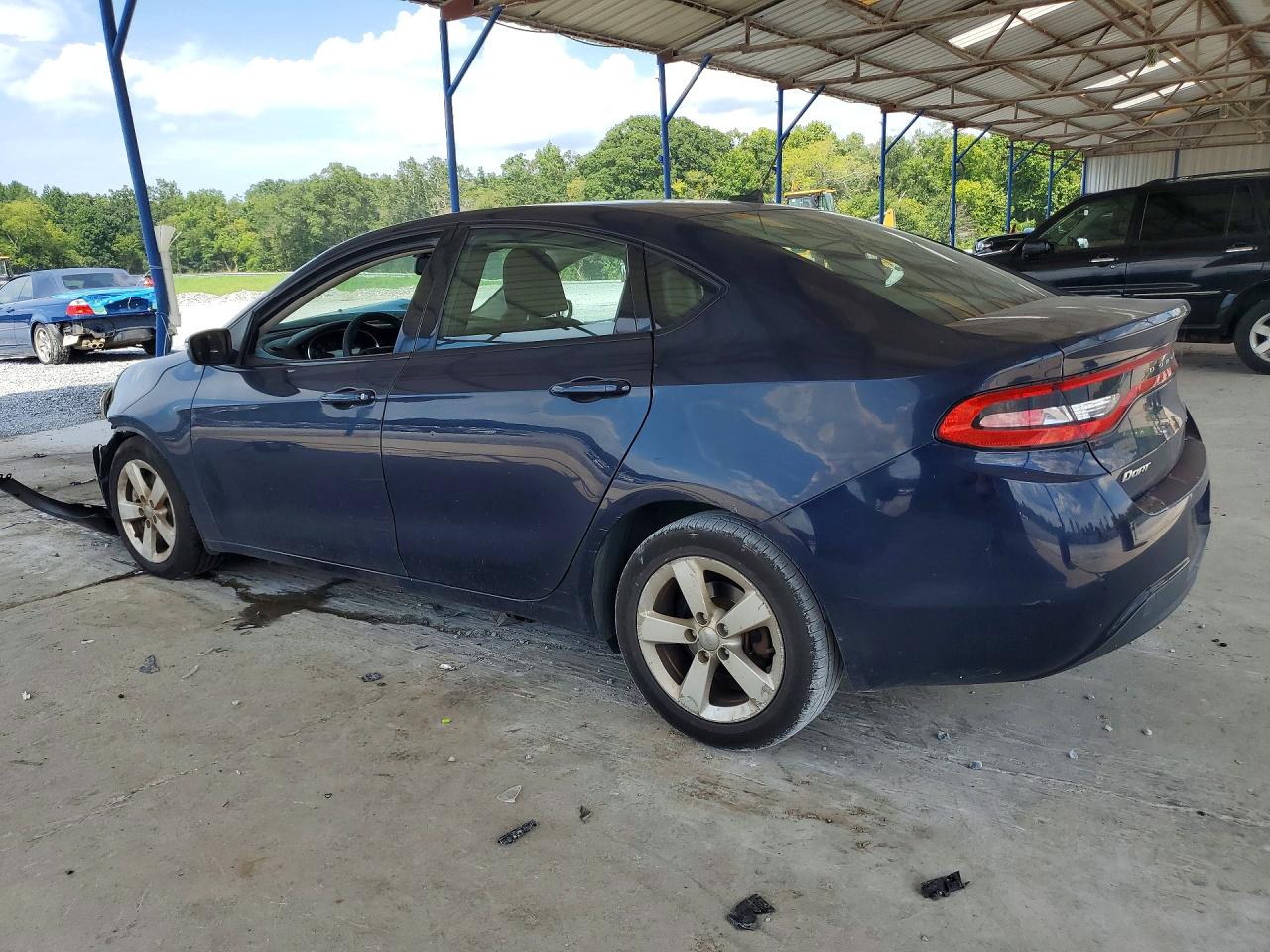 2015 Dodge Dart Sxt Blue vin: 1C3CDFBB9FD193158