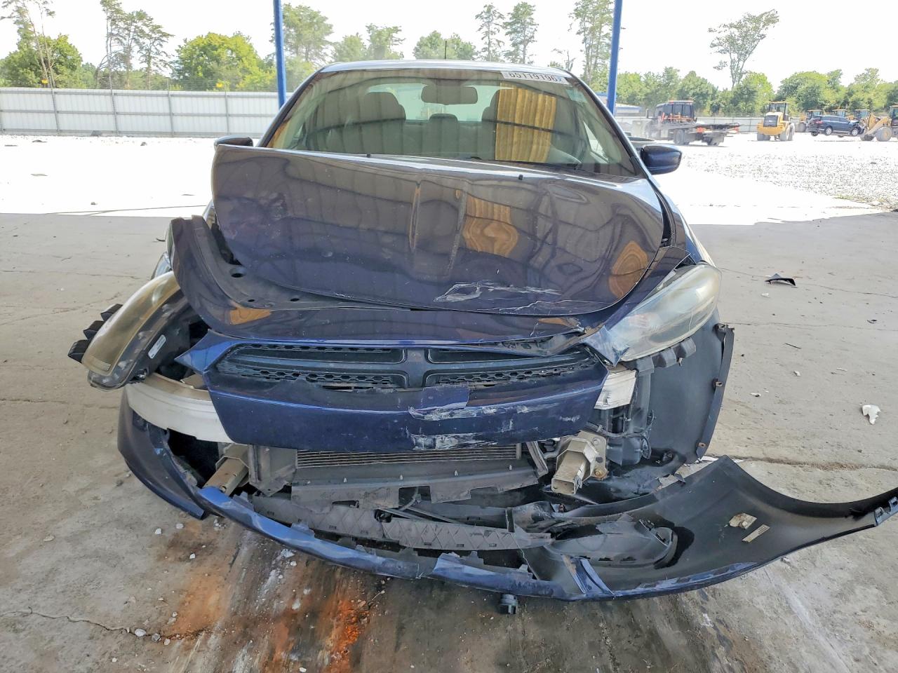 2015 Dodge Dart Sxt Blue vin: 1C3CDFBB9FD193158