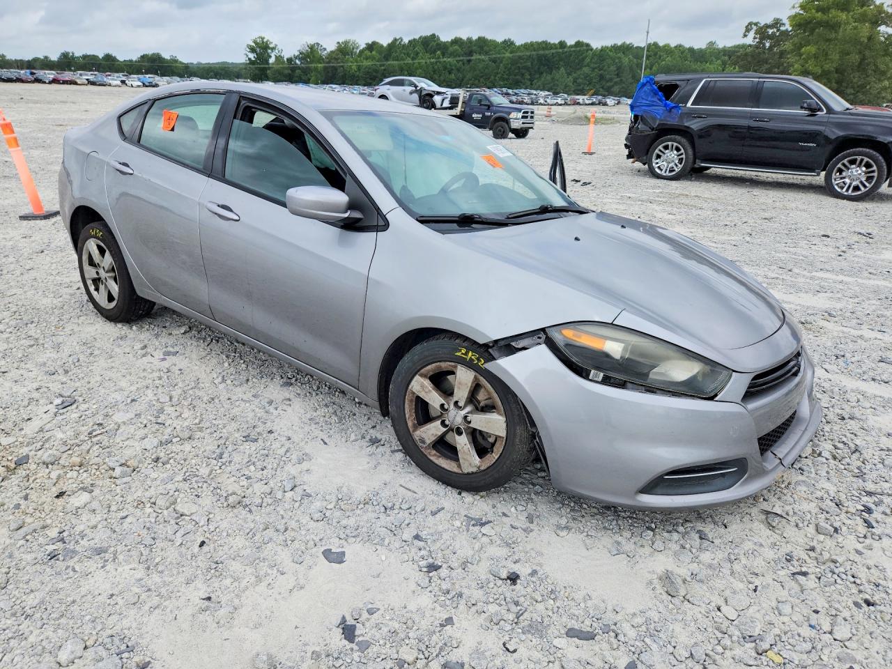 2015 Dodge Dart Sxt Silver vin: 1C3CDFBB9FD200111