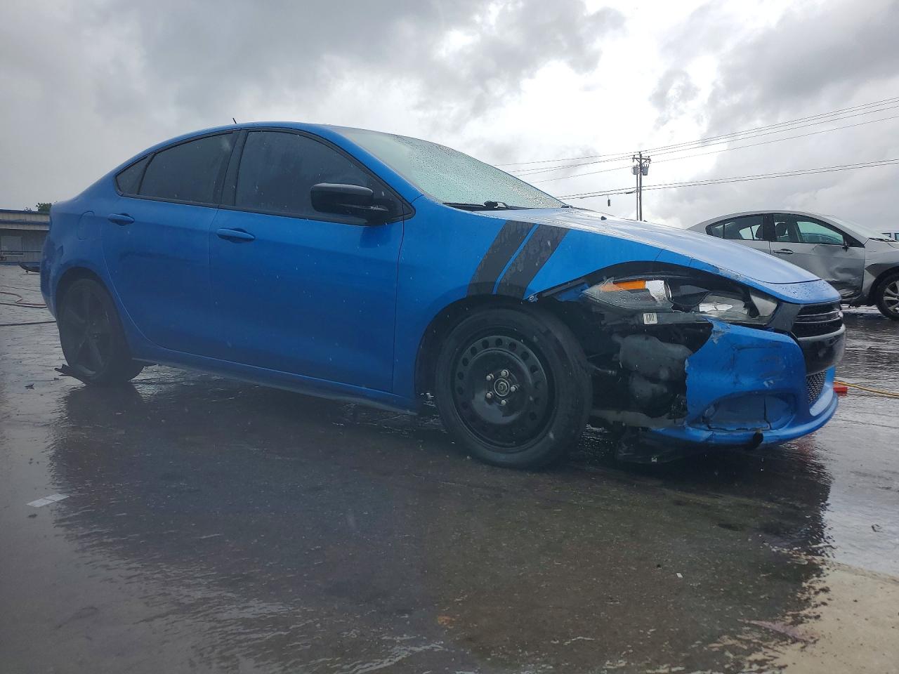 2015 Dodge Dart Sxt Blue vin: 1C3CDFBB9FD223579
