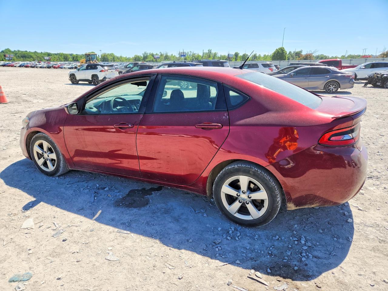 2015 Dodge Dart Sxt Maroon vin: 1C3CDFBB9FD330325