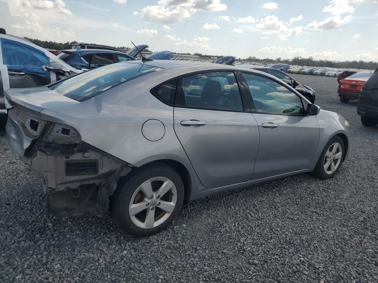 2015 Dodge Dart Sxt Silver vin: 1C3CDFBB9FD364409