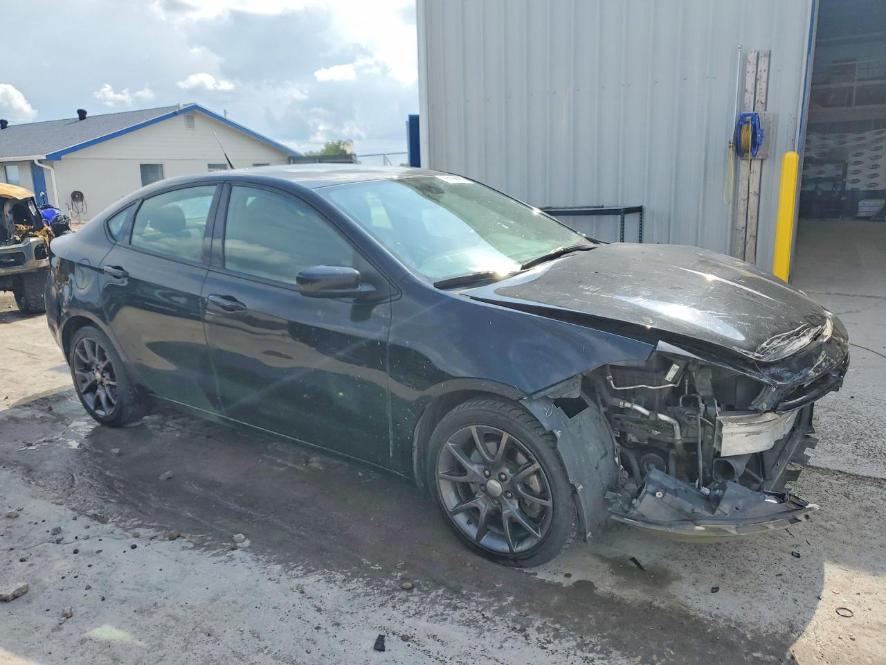 2015 Dodge Dart Sxt Black vin: 1C3CDFBB9FD404312