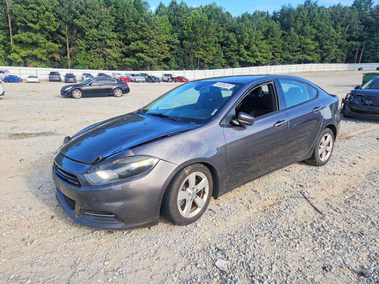 2016 Dodge Dart Sxt Угольный vin: 1C3CDFBB9GD563462