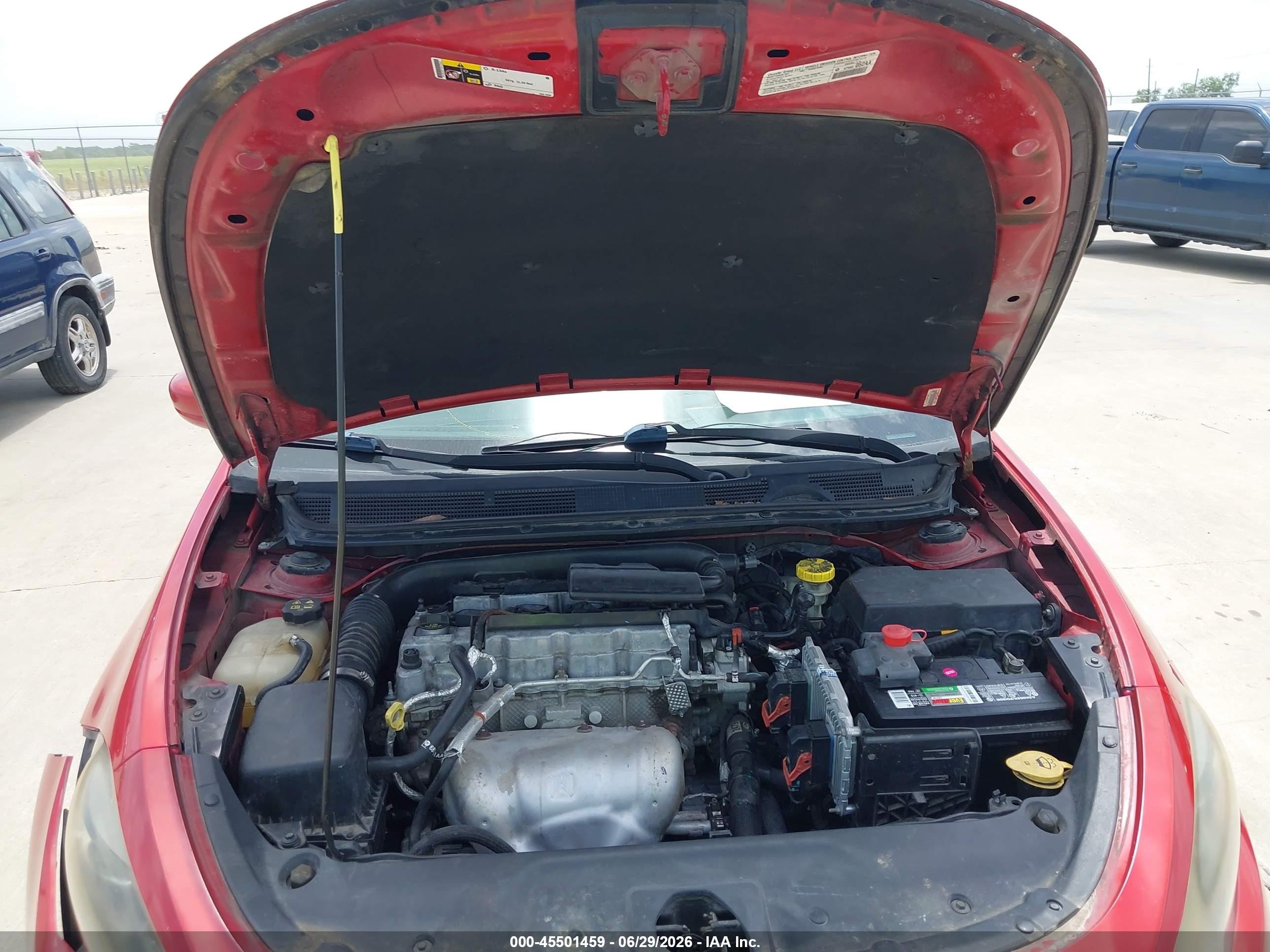 2014 Dodge Dart Sxt Red vin: 1C3CDFBBXED702415