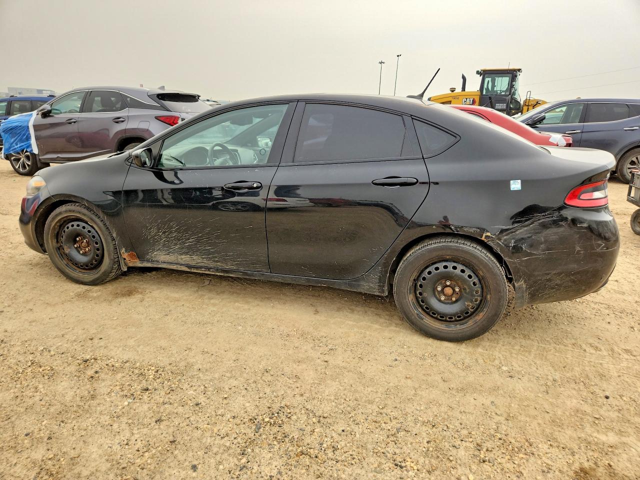 2014 Dodge Dart Черный vin: 1C3CDFBBXED747841