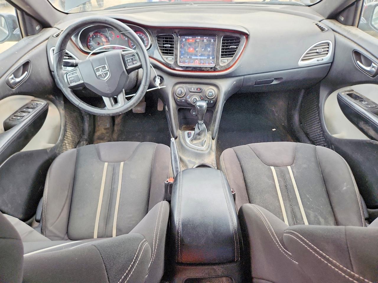 2014 Dodge Dart Черный vin: 1C3CDFBBXED747841