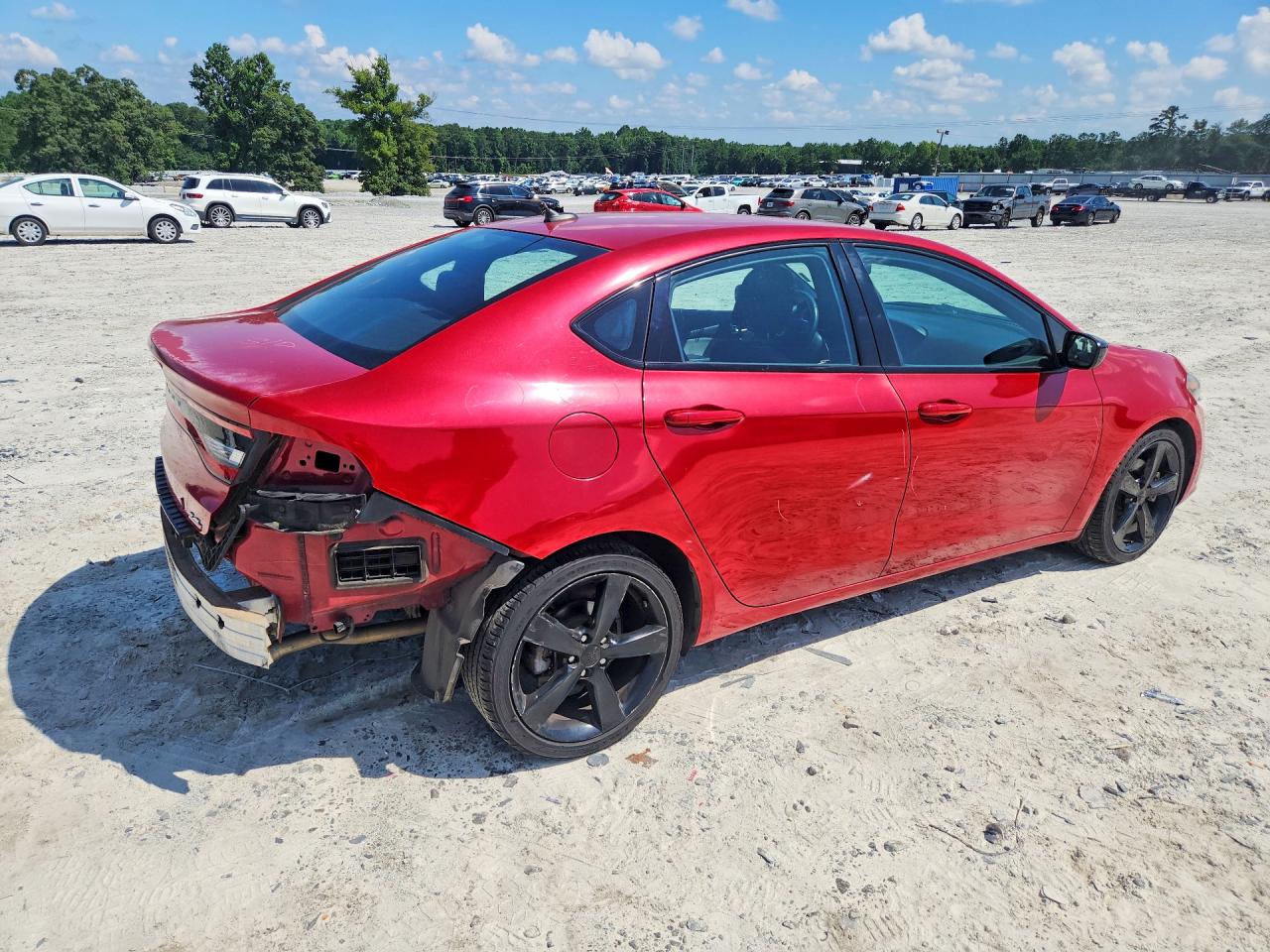 2014 Dodge Dart Sxt Red vin: 1C3CDFBBXED799874