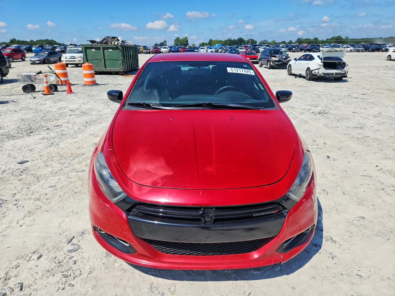2014 Dodge Dart Sxt Red vin: 1C3CDFBBXED799874