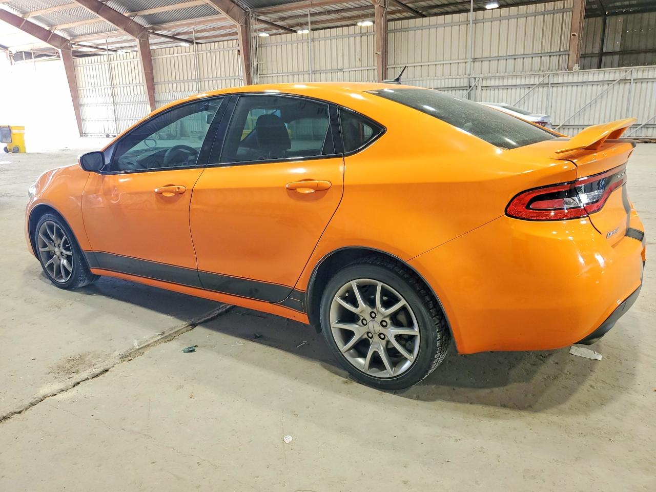 2014 Dodge Dart 4d Sxt/rallye Orange vin: 1C3CDFBBXED830217