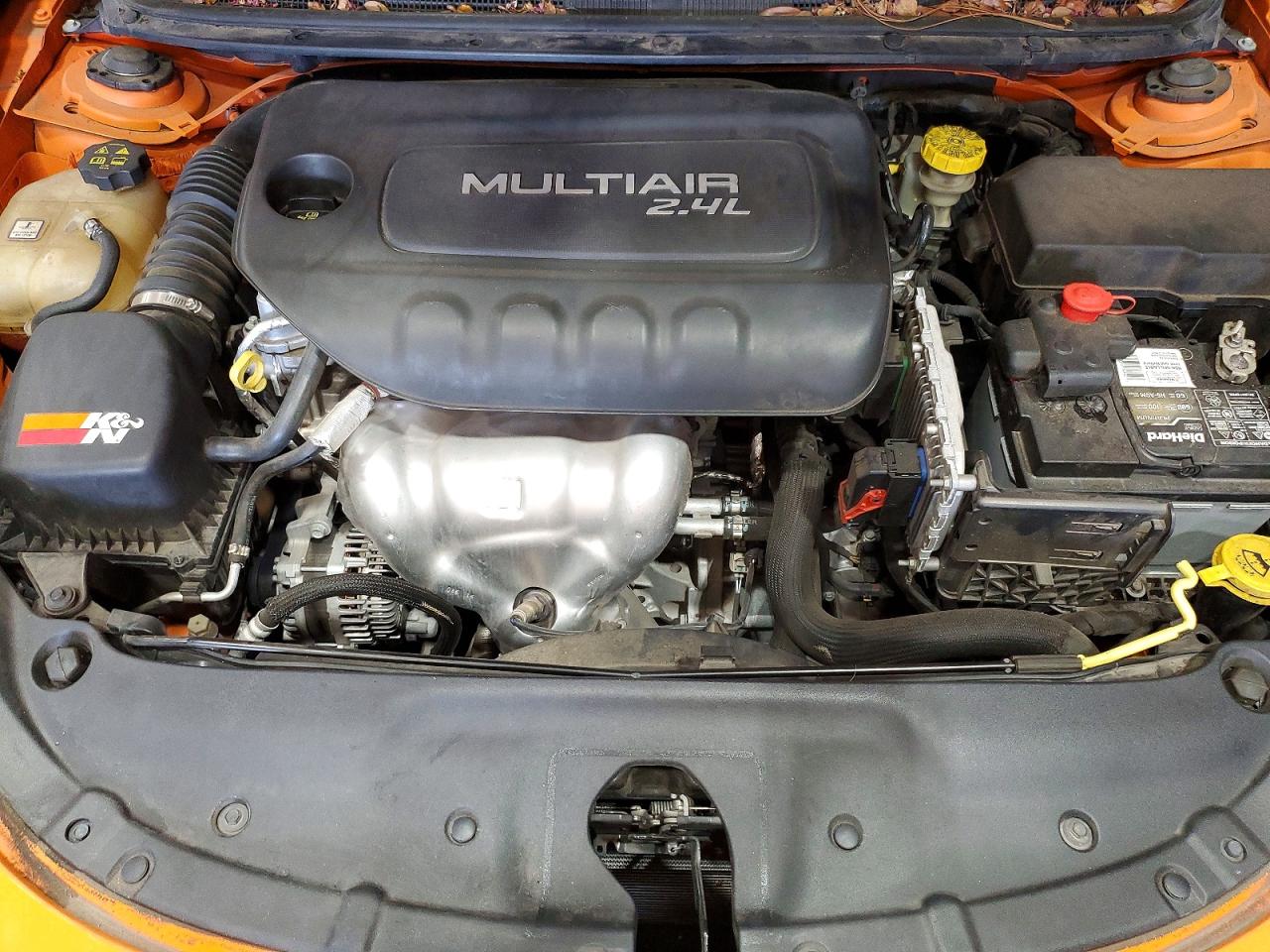 2014 Dodge Dart 4d Sxt/rallye Orange vin: 1C3CDFBBXED830217