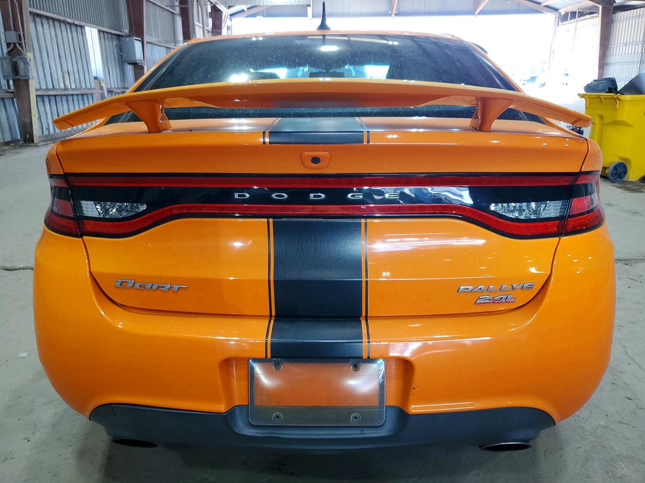 2014 Dodge Dart 4d Sxt/rallye Orange vin: 1C3CDFBBXED830217