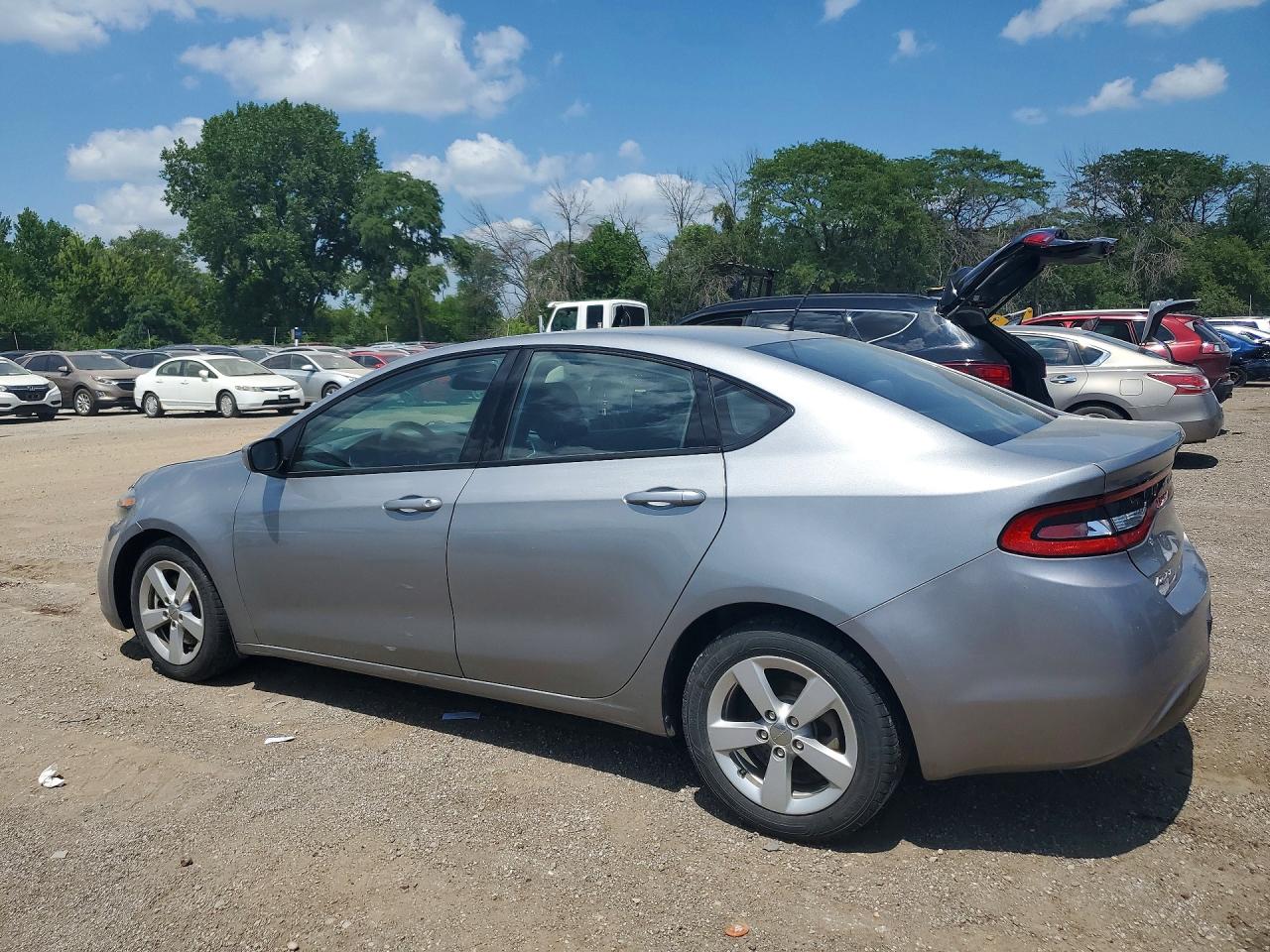 2015 Dodge Dart Sxt Серебряный vin: 1C3CDFBBXFD112782