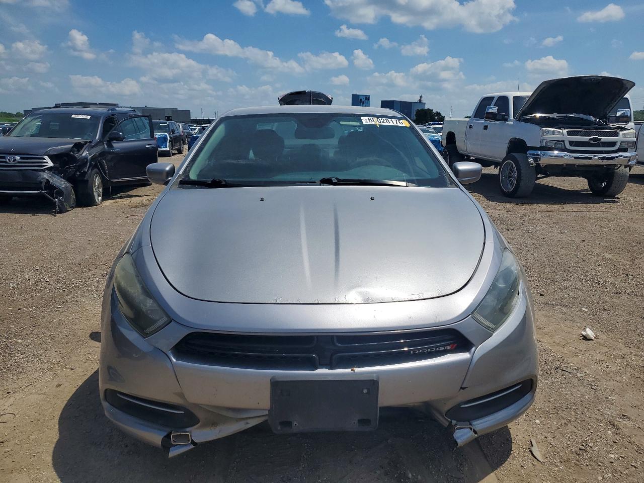 2015 Dodge Dart Sxt Серебряный vin: 1C3CDFBBXFD112782