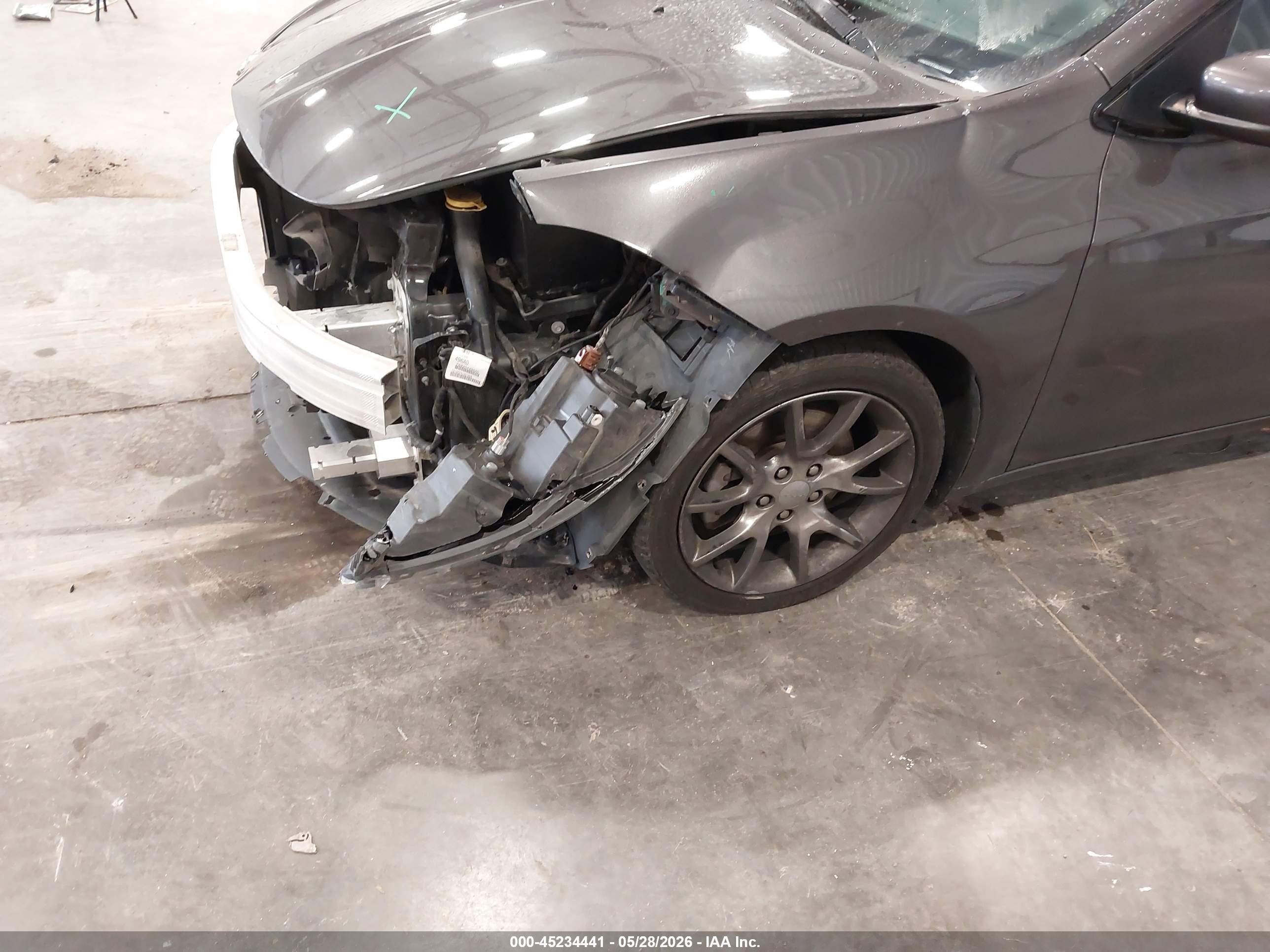 2015 Dodge Dart Sxt Черный vin: 1C3CDFBBXFD141439