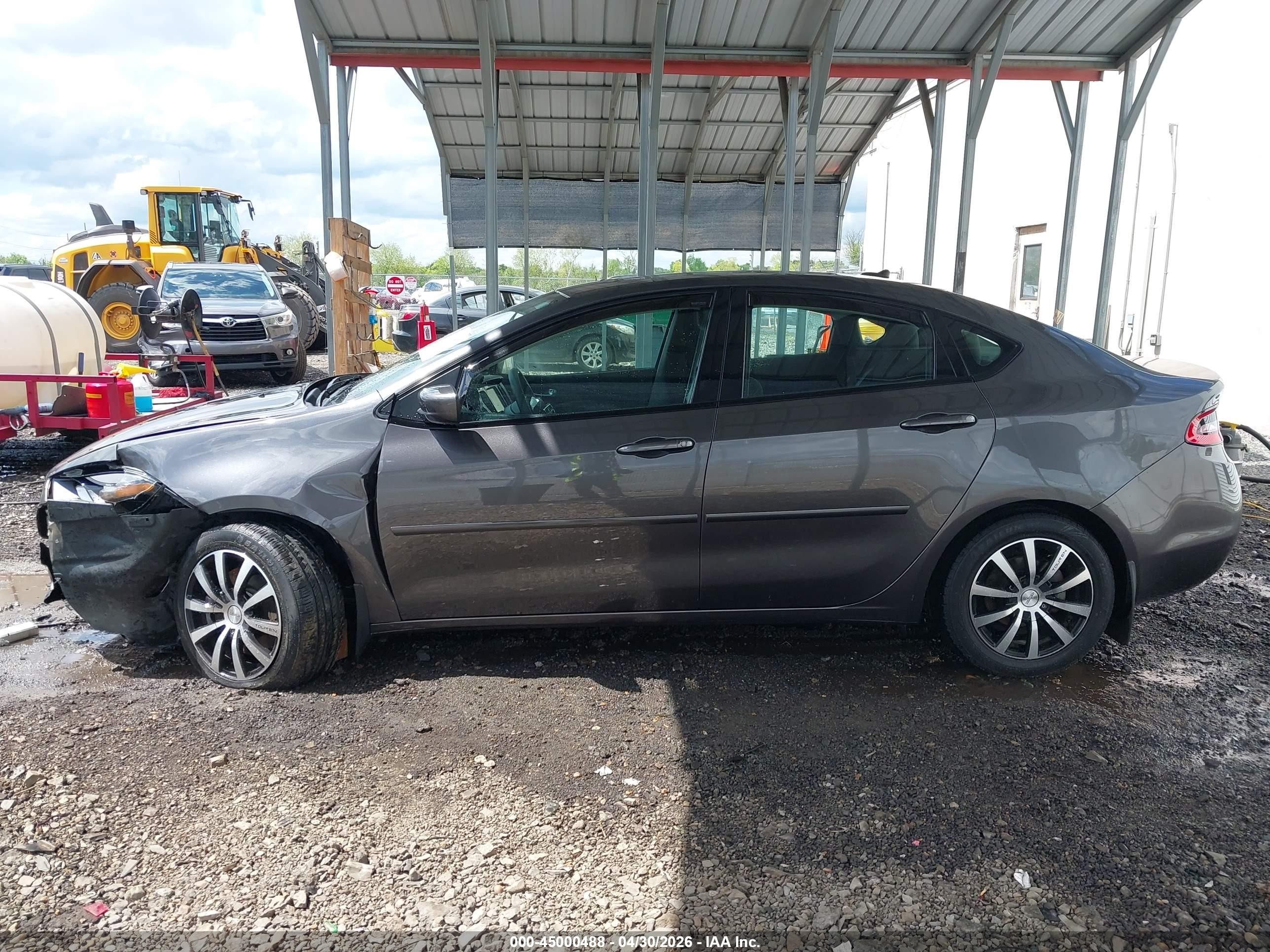 2015 Dodge Dart Sxt Серый vin: 1C3CDFBBXFD316286