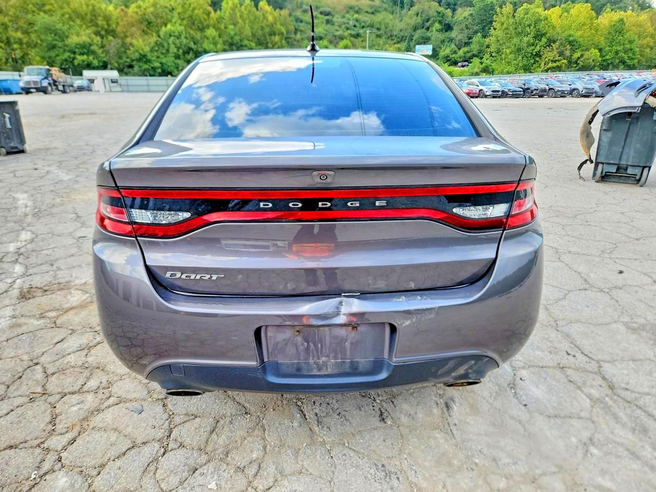 2015 Dodge Dart Sxt Gray vin: 1C3CDFBBXFD421975