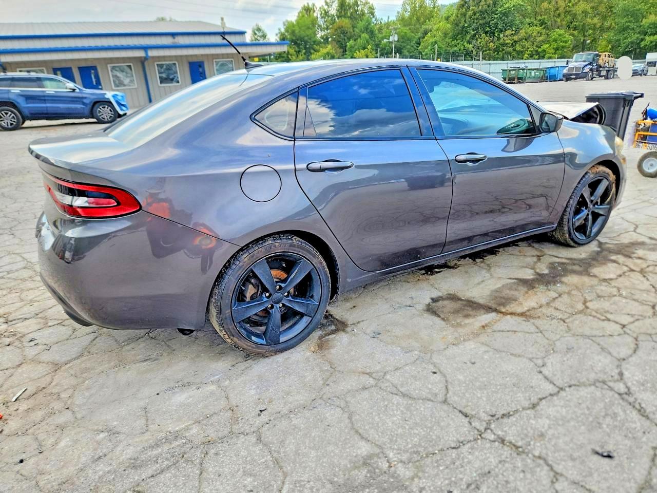 2015 Dodge Dart Sxt Gray vin: 1C3CDFBBXFD421975