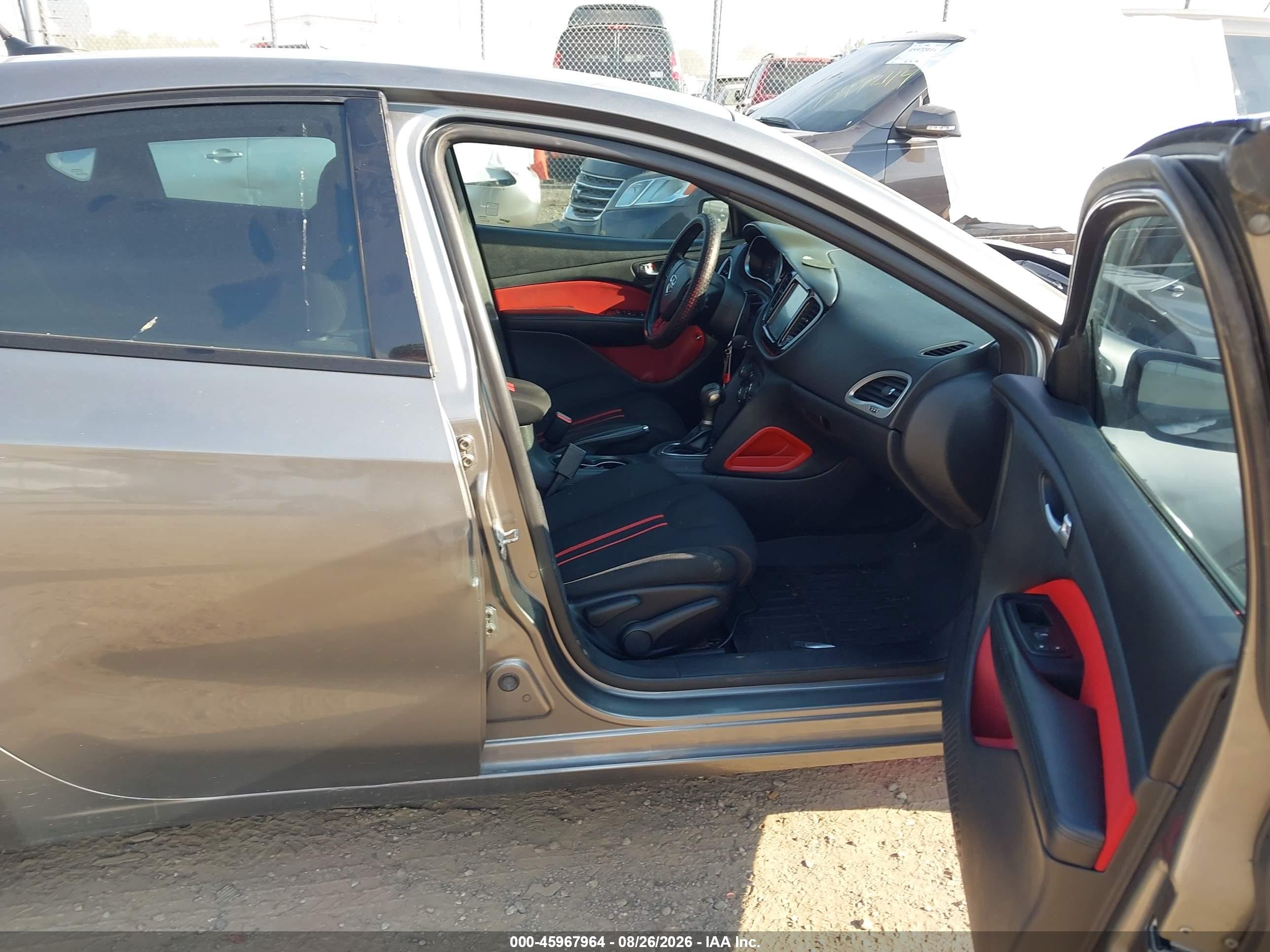 2013 Dodge Dart Rallye Gray vin: 1C3CDFBH0DD257833