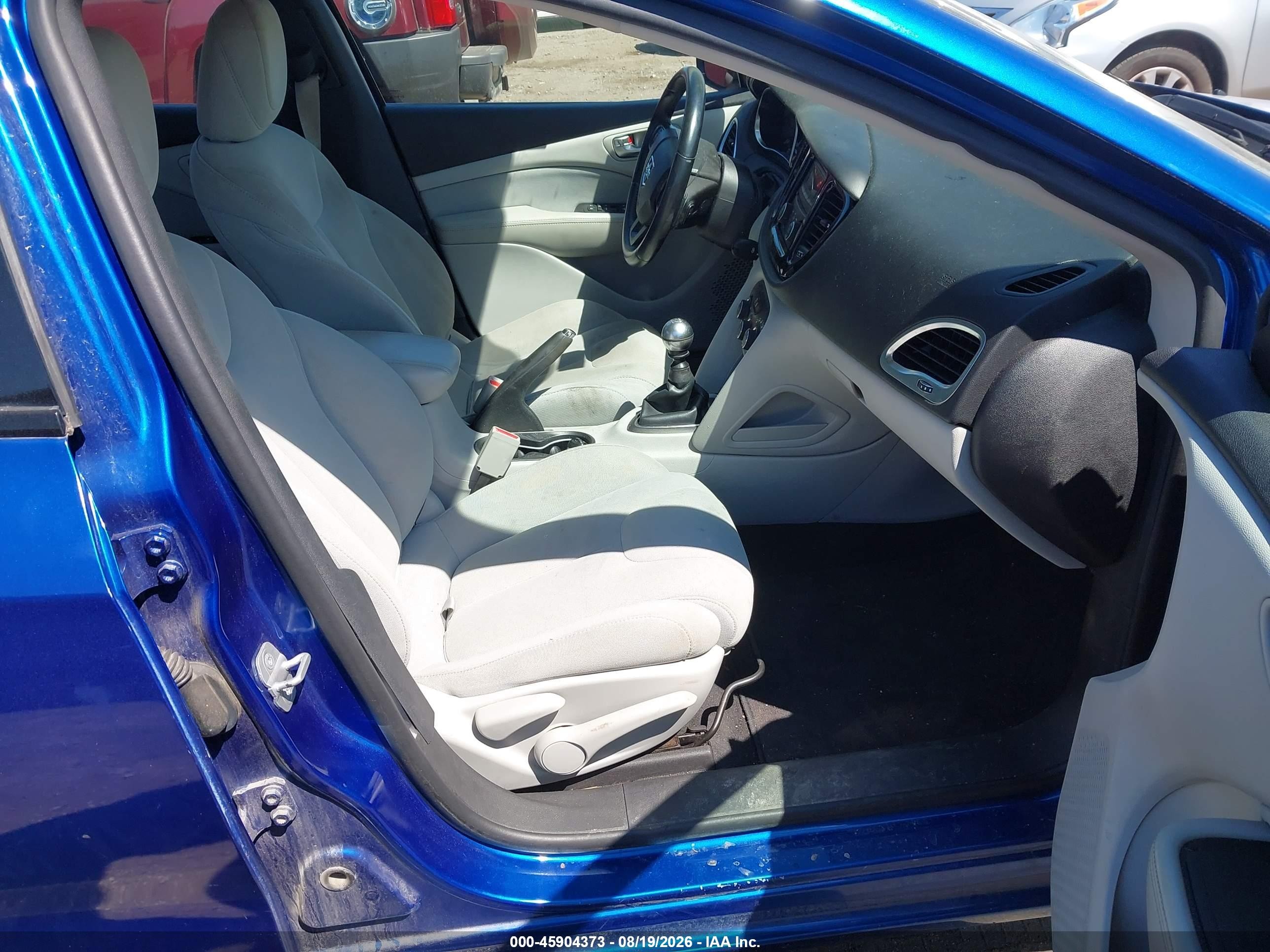 2013 Dodge Dart Sxt Blue vin: 1C3CDFBH0DD708551