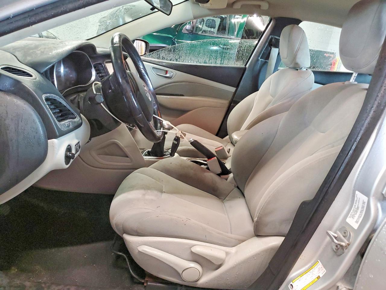 2013 Dodge Dart Sxt Silver vin: 1C3CDFBH1DD104006