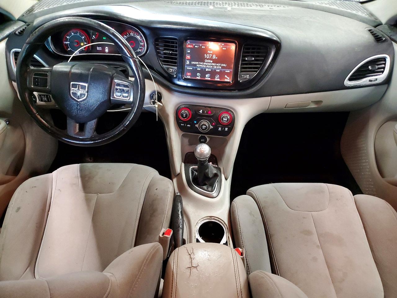 2013 Dodge Dart Sxt Silver vin: 1C3CDFBH1DD104006
