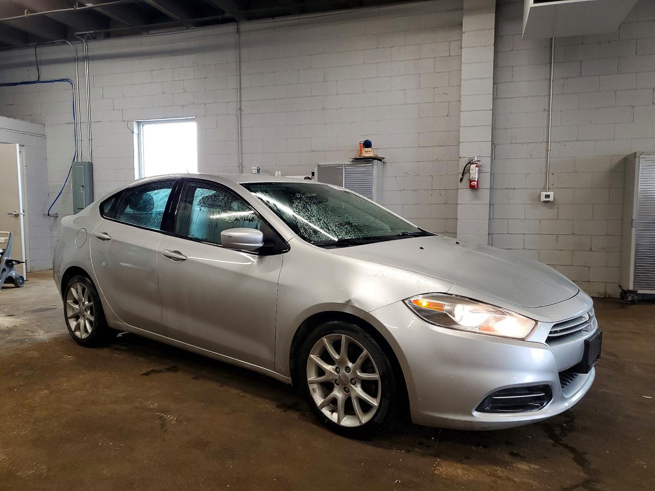 2013 Dodge Dart Sxt Silver vin: 1C3CDFBH1DD104006