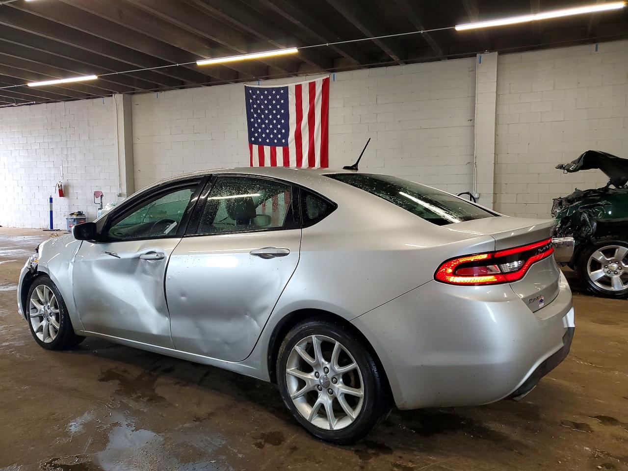 2013 Dodge Dart Sxt Silver vin: 1C3CDFBH1DD104006