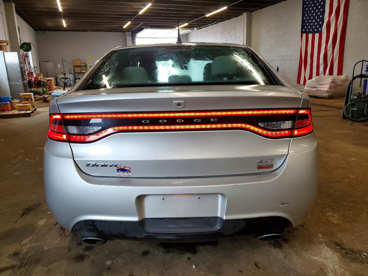 2013 Dodge Dart Sxt Silver vin: 1C3CDFBH1DD104006