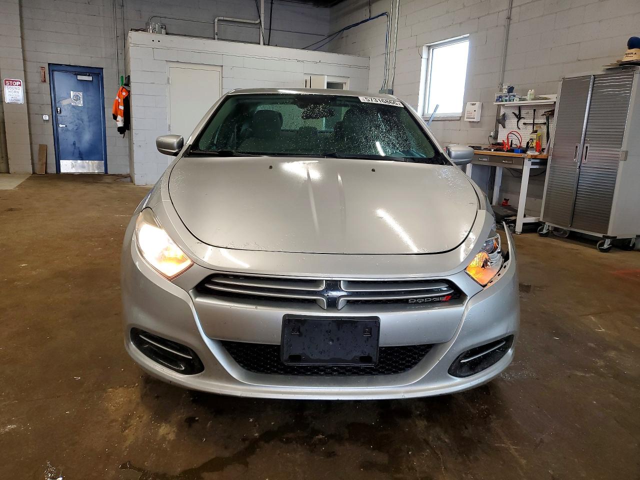 2013 Dodge Dart Sxt Silver vin: 1C3CDFBH1DD104006
