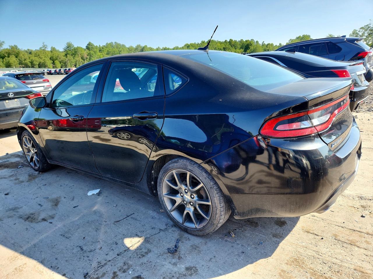2013 Dodge Dart Sxt Black vin: 1C3CDFBH1DD192197