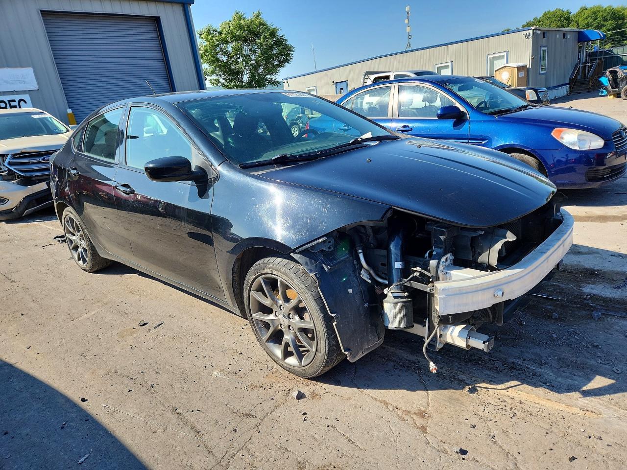 2013 Dodge Dart Sxt Black vin: 1C3CDFBH1DD192197