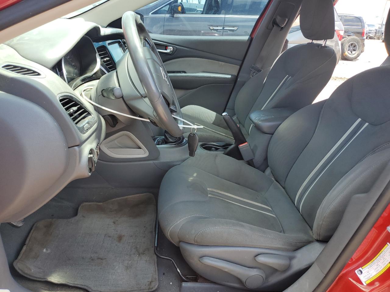 2013 Dodge Dart Sxt Red vin: 1C3CDFBH1DD647775