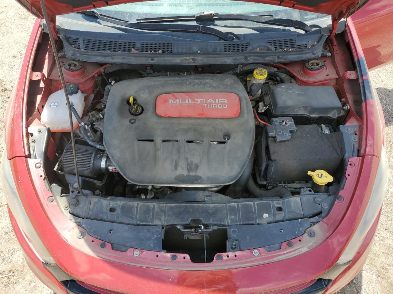 2013 Dodge Dart Sxt Red vin: 1C3CDFBH1DD647775